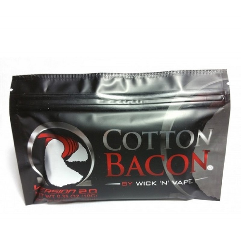 NEW Cotton Bacon V2 Version 2.0 By Wick 'N' Vape Organic Wicking Material 