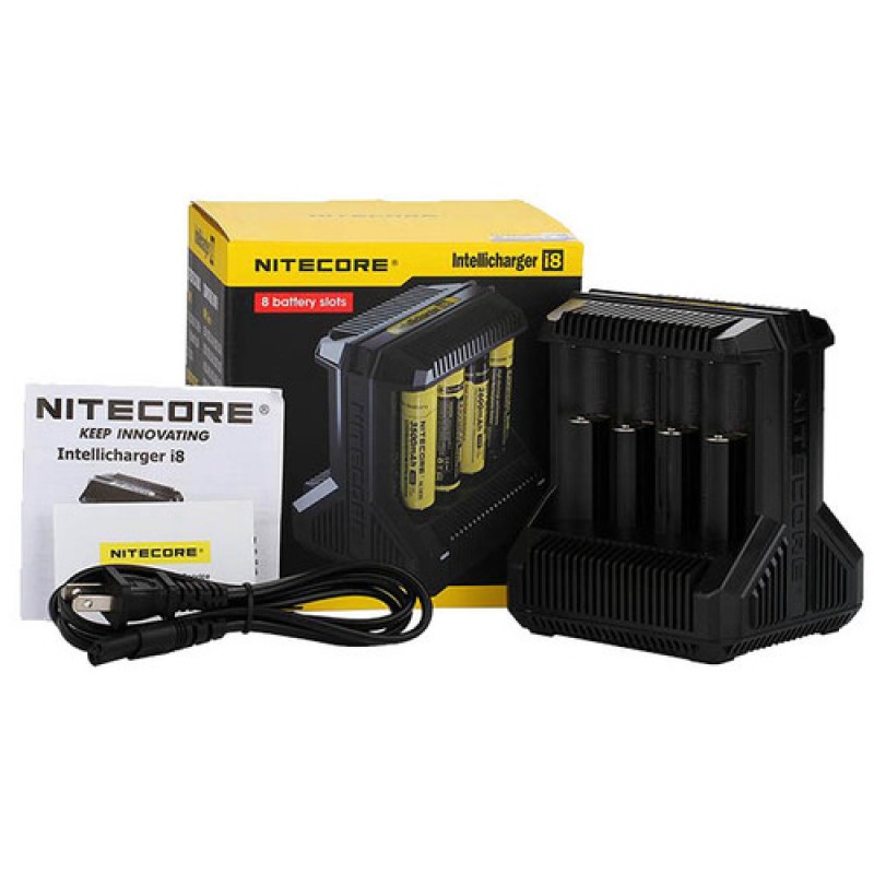 Nitecore i8 eight Channel Battery Charger