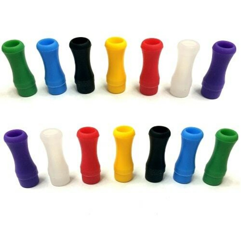 Silicone Rubber 510 Drip Tips