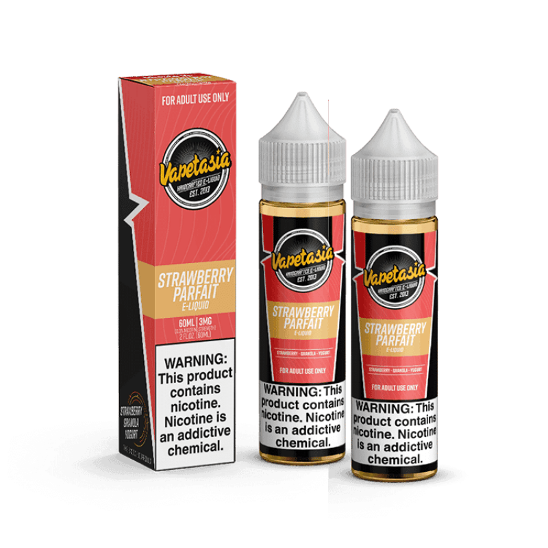 Vapetasia Strawberry Parfait x2 60ml