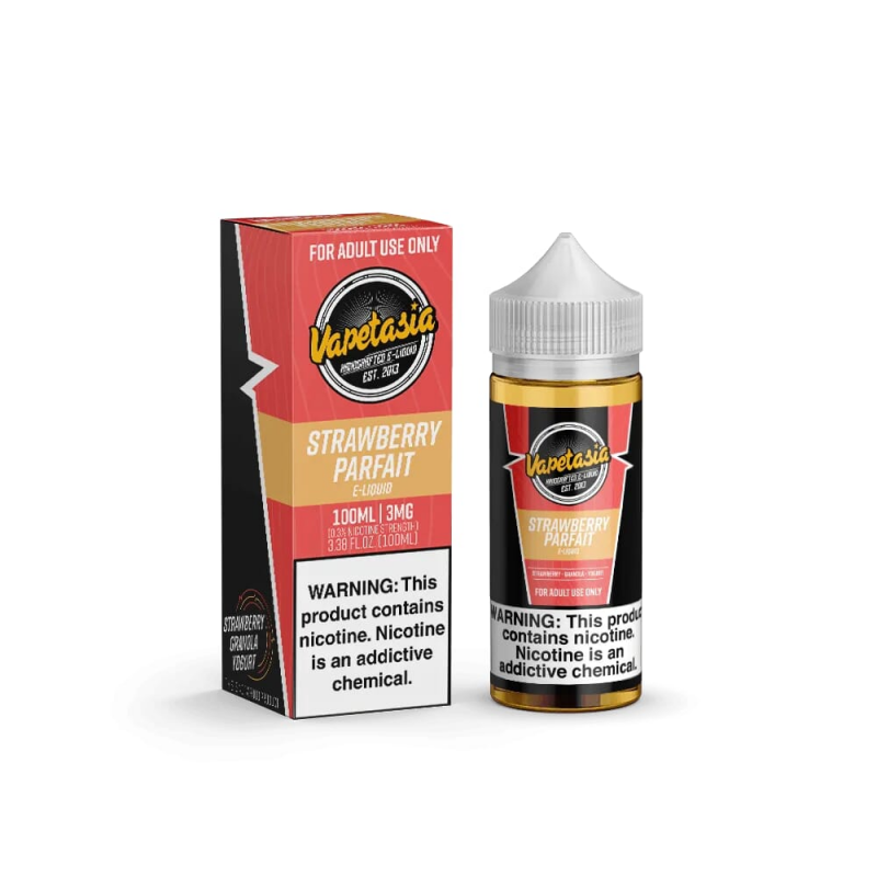 Vapetasia Strawberry Parfait 100ml