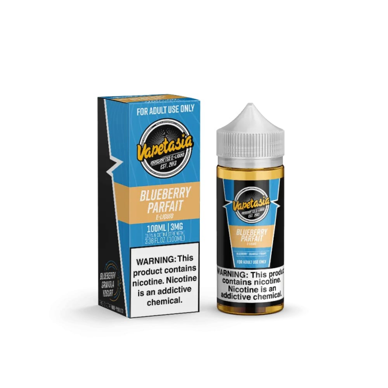 Vapetasia Blueberry Parfait 100ml