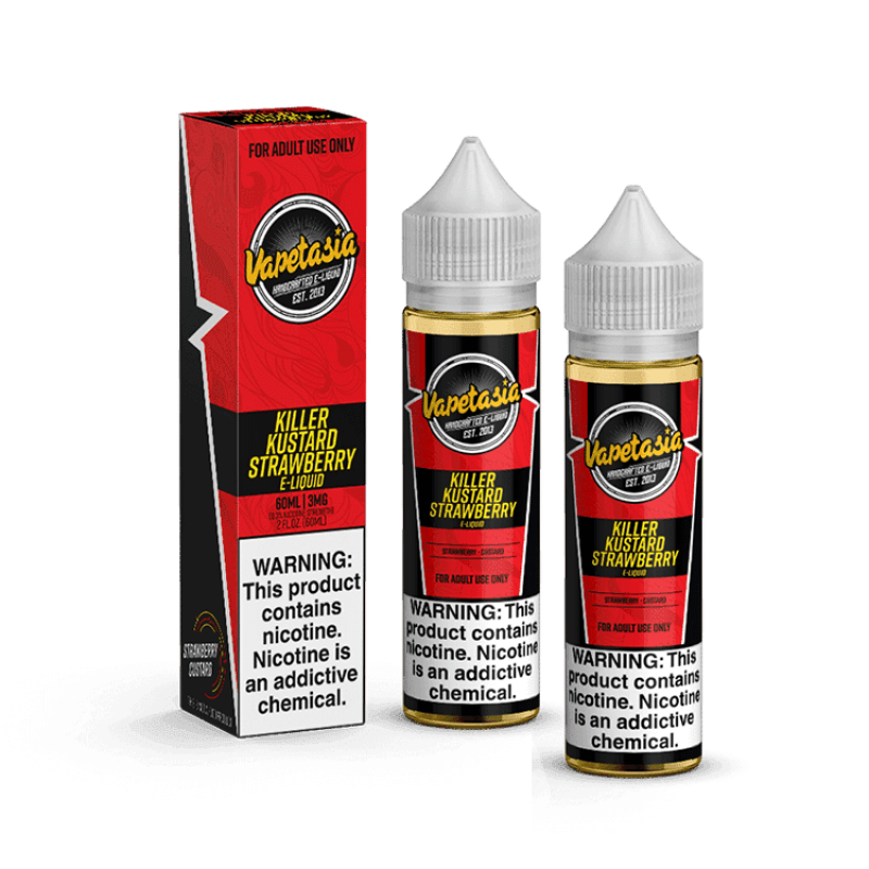 Vapetasia Killer Kustard Strawberry 60ml (x2)