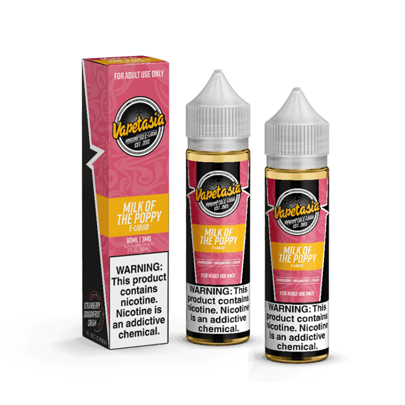 Vapetasia Milk of the Poppy 60ml (x2)