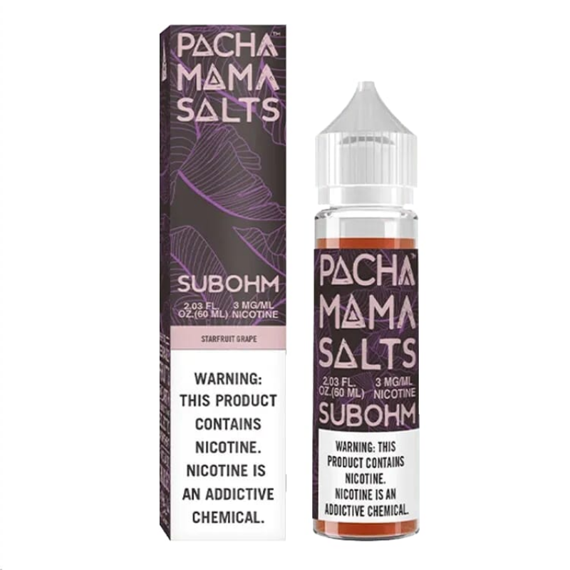 Pachamama Starfruit Grape Sub Ohm Salts 60ml