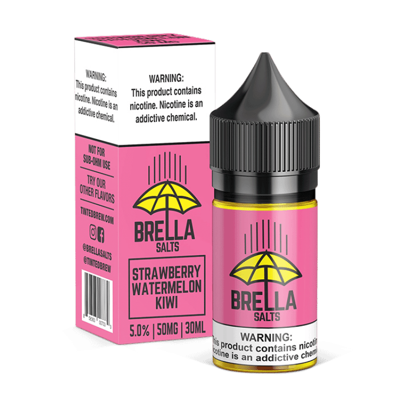 Tinted Brew Brella Salts Strawberry Watermelon Kiwi 30ml