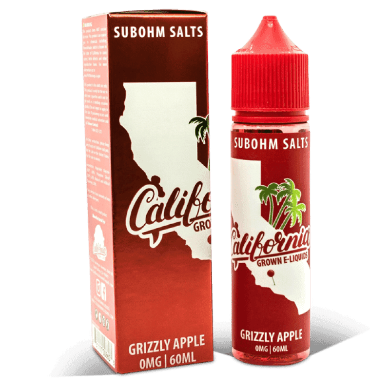 California Grown Grizzly Apple 60ml