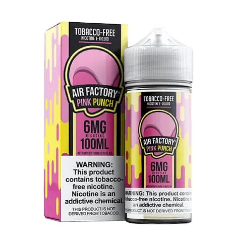 Air Factory Pink Punch 100ml (Tobacco-free Nicotin...