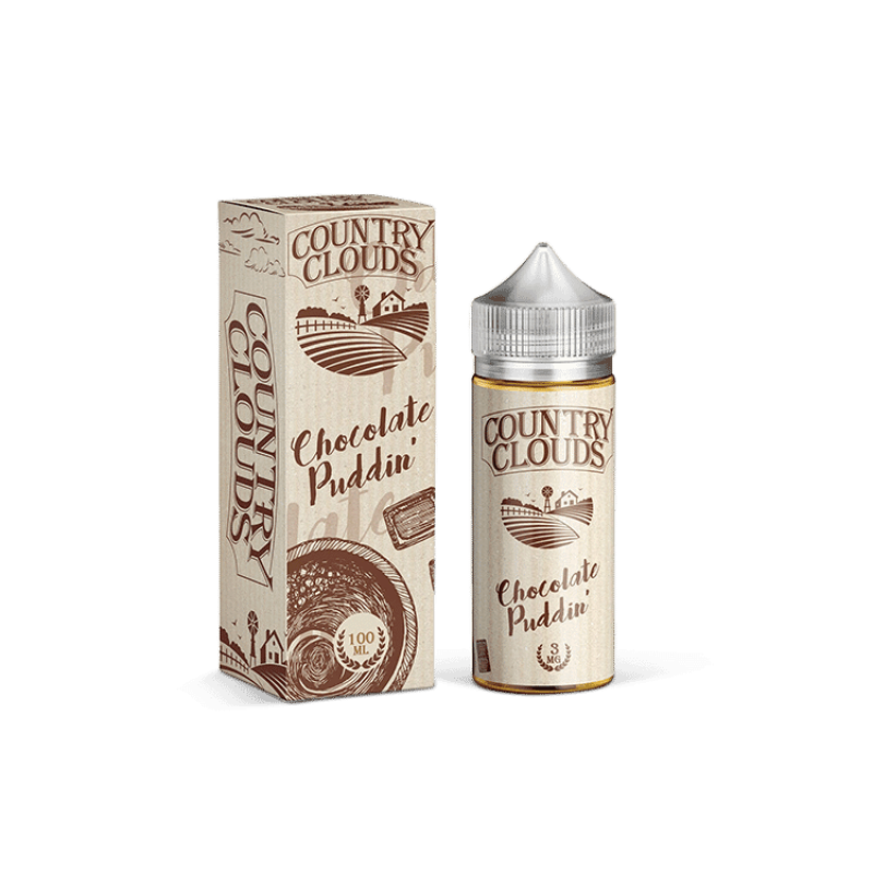 Country Clouds Chocolate Puddin 100ml