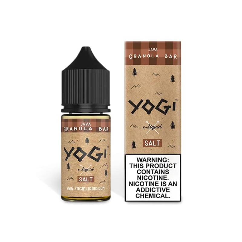 Yogi E-Liquid Java Granola Bar Salts 30ml