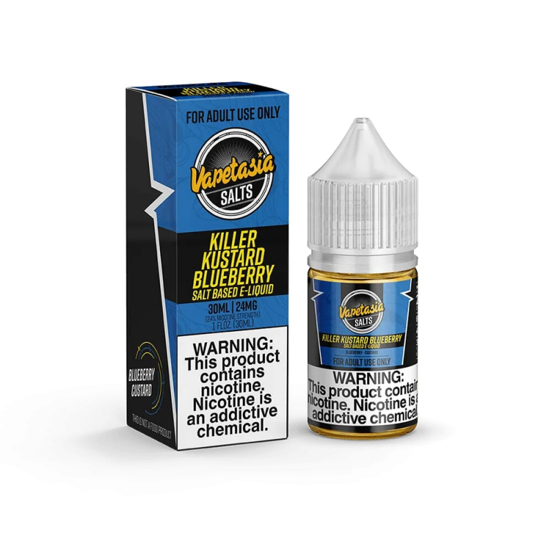 Vapetasia Killer Kustard Blueberry Salt 30ml